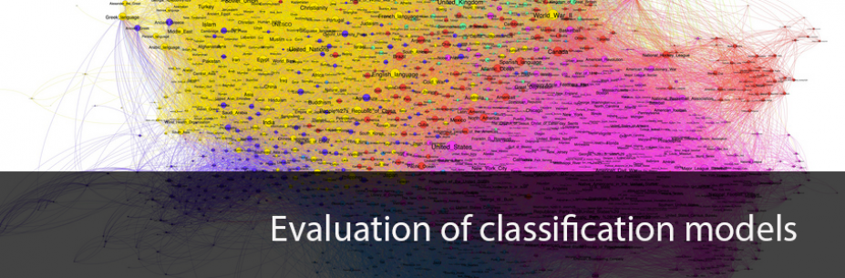 Evaluation of classification models
